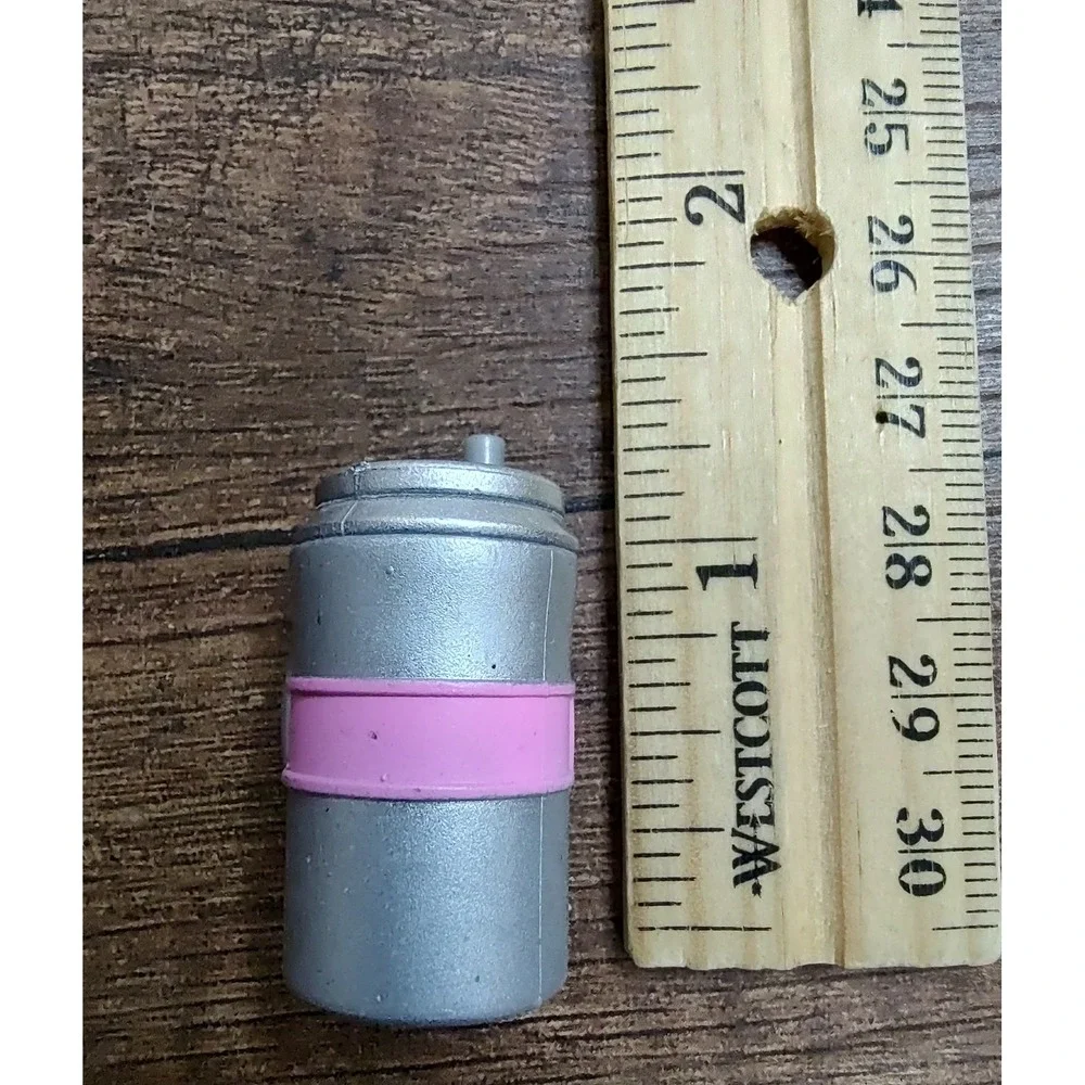 LOL Suprise Doll Toy Silver Bottle Accessory Pink Logo Lola Z1